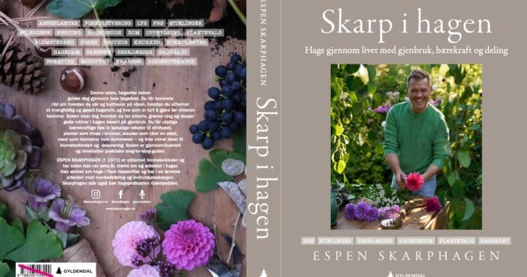 Ny hagebok tettpakket med hageinspirasjon.